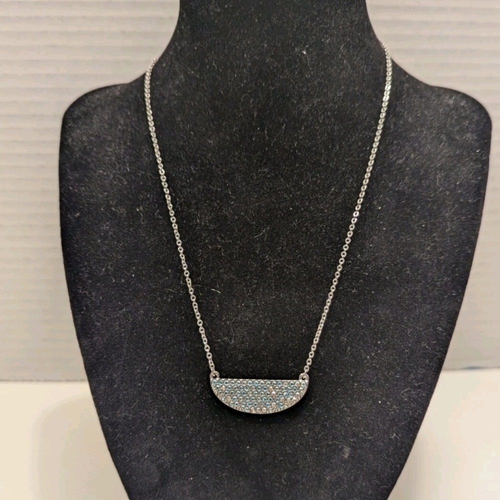 Touchstone Crystal 'Shine Everyday' Adjustable Necklace